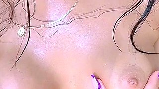 Leann amateur beautiful brunette with big boobs