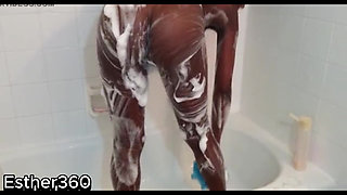 Can You Imagine What Happened Here! Watch Me Lather up in the Shower