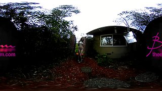 Pool House - Amateur Solo Model Striptease Teen