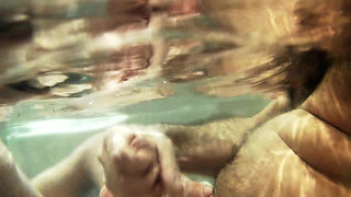 In the Jacuzzi