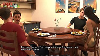 John Denvers - Austin and Matt Double Team Evelyn in Hot Wife Foursome - Big Tits, Cheating, Cuckold Action