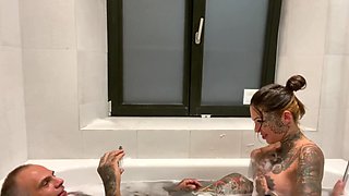Lucy ZZZ Bathtub Fucking One Angle Camera Shot