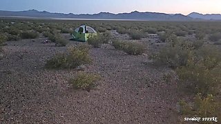 Desert Camping Squirt Session
