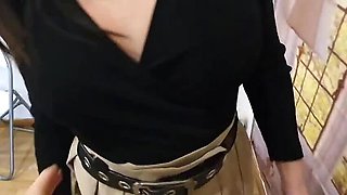 Sexy Office Cleaner Gets Fucked Hard By Boss - Big Boobs, Anal & Cum Swallow