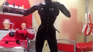 Kylie's Latex Webcam Show: BDSM Fun in the Studio