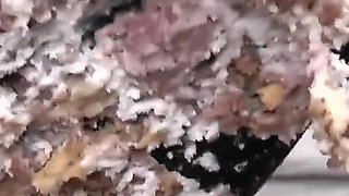Smoking Mistress and Cake From Boot Soles POV Clip, Lady Victoria Valente