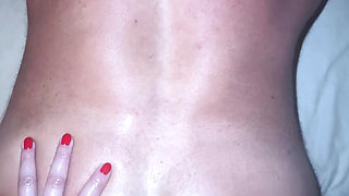 Mistress Alina fucks her slave Arthur with a huge strapon