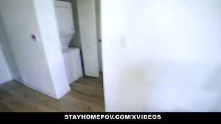 Hot Teen Babysitter Kylie Quinn Takes Huge Cock - Blowjob, Facial, Rough Sex
