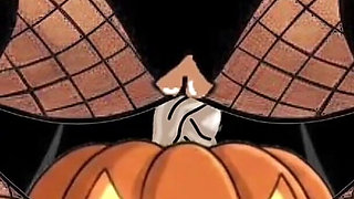 Maleficent and the Magic Pumpkin. Halloween Cartoon