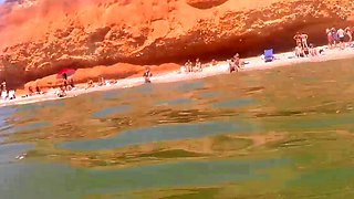 Blonde Amateur Finger Fucked Outdoors In Public