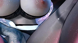 3D Huge Boobs Mature MILF Naked Her Huge Boobs and Big Ass Got Fucked so Hard