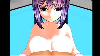 Ultimate fighting babe Bokofan takes on a wild wrestling match