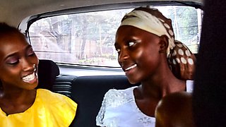 African Lesbians from Taxi To Bedroom