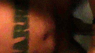 Wife begging for a cumshot in a hotel with husband's friend.