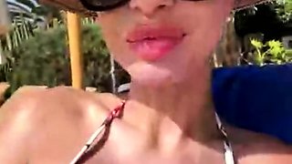 Great Big Boobs On Masturbating Redhead