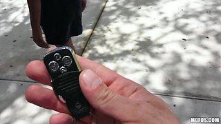 Wonderful black humpette memorable POV scene