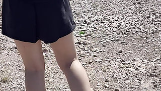 Compilation of Public Pissing in Nature While Traveling by Car! POV!