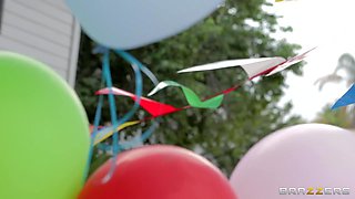 Brooks' Bouncy Birthday With Mischa Brooks, Ryan Madison - Brazzers
