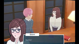 Late night library romp with a chubby teen step-sister in an uncensored encounter