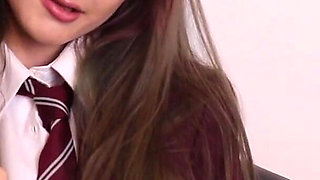British 18-year-old Shiloh giving JOI in uniform