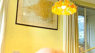 InnocentHigh Redhead schoolgirl teen Alana Rains spanke