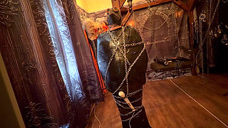 Part 1:- Domina Satana & Bag Man Pallets Wrap and Chains.