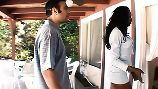 Nyomi Banxxx Ratchet MILF Anal Blowjob & Cumshot