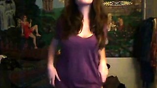 My First Striptease on Webcam