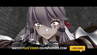 Goblin Punishing the Hero, futa Being Fucked, no Sound, futa Shemale