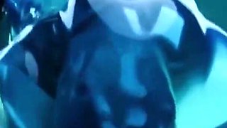 Gifdoozer Slime Tifa Dildo Play: Intense Masturbation with a Huge Dildo, Tight Pussy Gaping, and Cum-hungry Ass