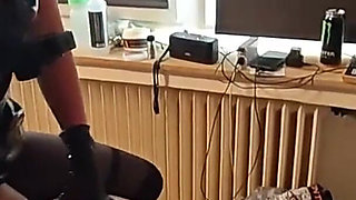 Extreme Pegging and Monster Strapon - Adelina Noir