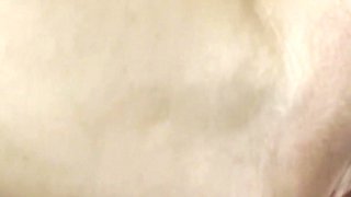 MILF takes toy and cock together