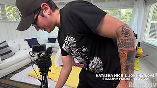 Bts - Sizing up to Stepmom's Big Naturals