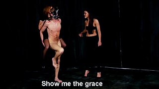 Femdom fetish threesome oral and fuck