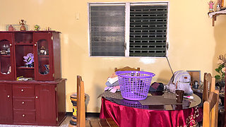 Jasmine Punishes Cassandra for Misbehaving