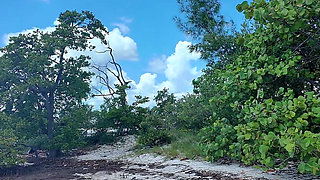 Sucking & Fucking My Jetski Instructor's Dick on the Beach