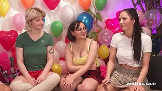 Ersties - Moist Dare Ring With 5 Hot Ersties Girls