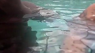 Underwater Blowjob Threesome