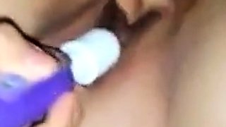 Korean BBW Sub Squirts for Her Two Masters