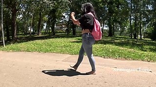 Public Wetting and Public Blowjob