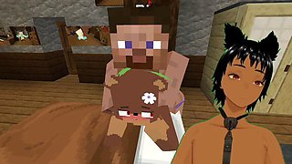 The Jenny mod Fapcraft Minecraft - Its Bia and Allie the genie and I am fucking them both