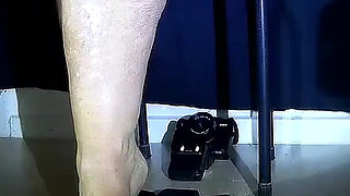 High Heels Clog Heels and Bare Feet