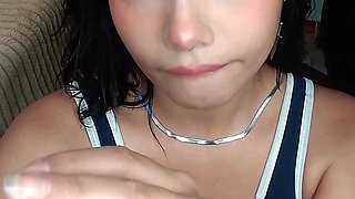 Your Delicious Cock Touching My Face