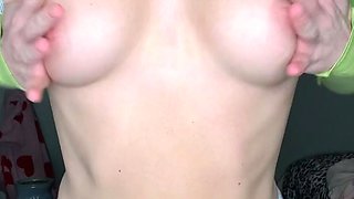 Blonde emo amateur solo masturbation