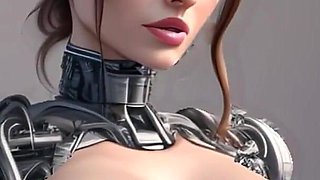 3D Hentai Cybernetic Babes - Digital Art