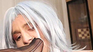 Chastity: Failed Heelfuck, Spiked Heels on Her Cage and Worship of My Stocking Feet - Mistress Julia