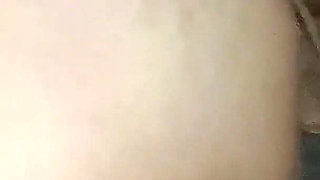 I attached a big dildo to the wall and I have my anal to squirt