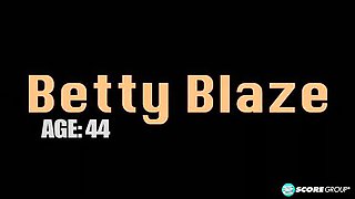 Betty Blaze Takes Levi Cash's Big Cock in Hot Anal Scene - HD MILF Brunette