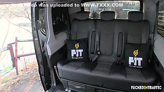 Sexy Lucy And Lucy Shine - Sexy Czech Blondie Fucks On Car With Her Husband Driver