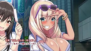 Foursome with slutty bitches at onsen